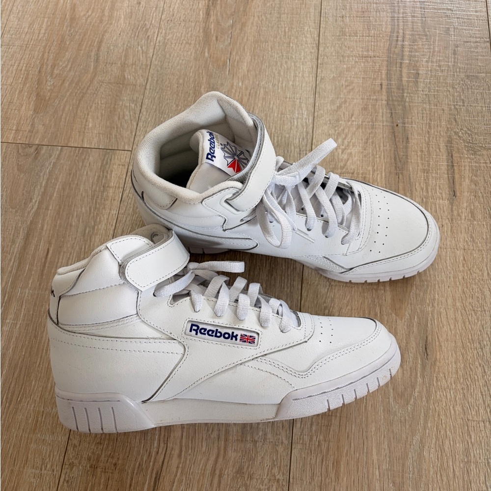 Reebok White High-Top Sneakers
